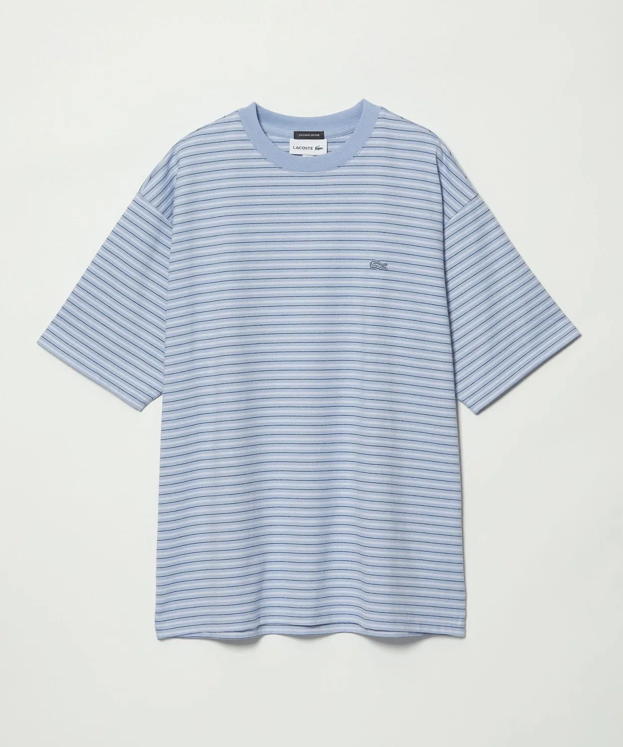 Мужская футболка с длинным рукавомLACOSTE for BEAUTY&YOUTH, Light Blue