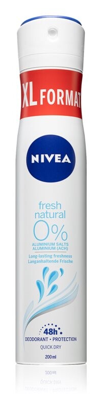 

Спрей-антиперспирант для женщин Nivea Fresh Natural