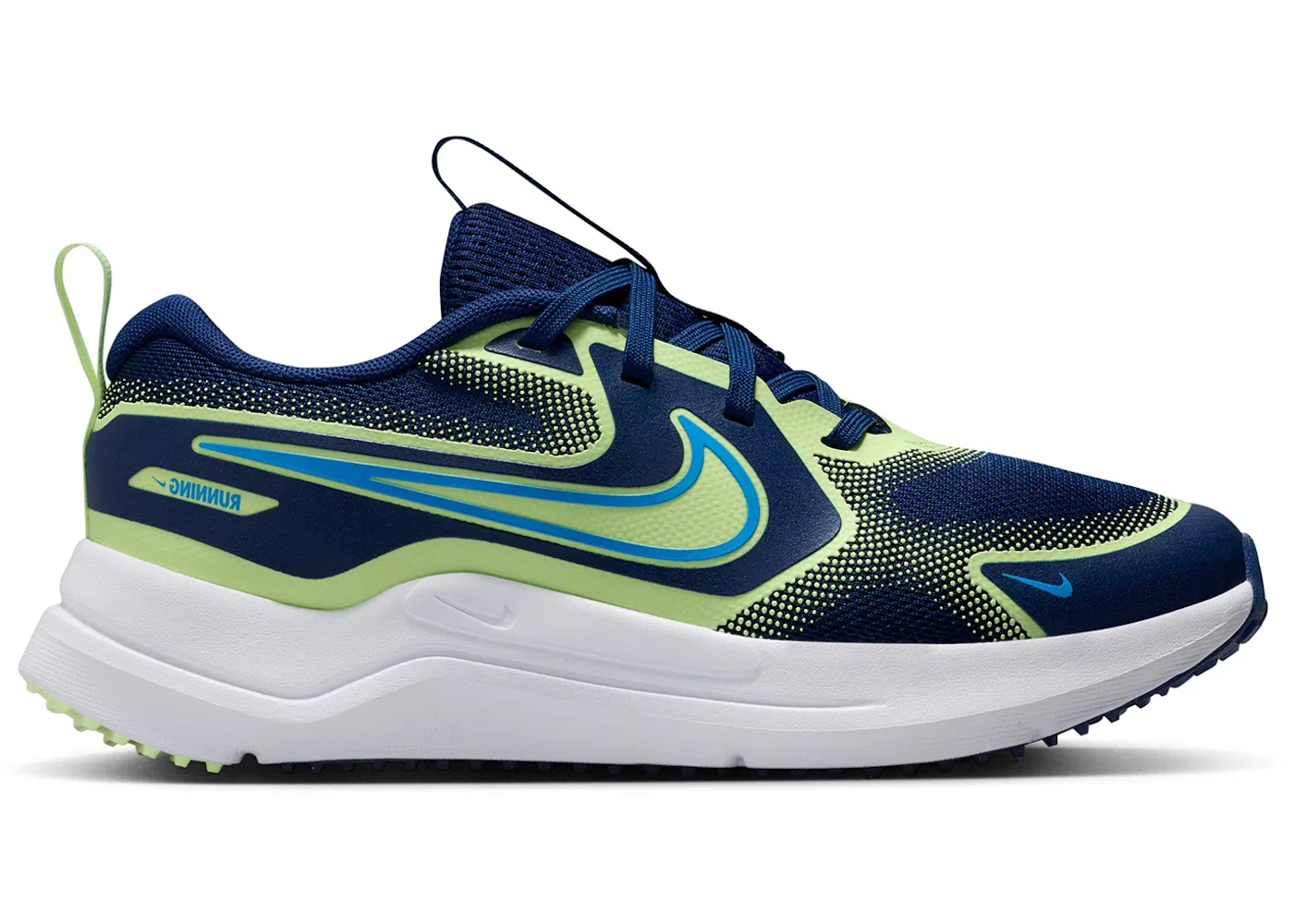 Детские кроссовки для бега Nike Cosmic Runner Nike, Blue Void/Barely Volt/University Blue