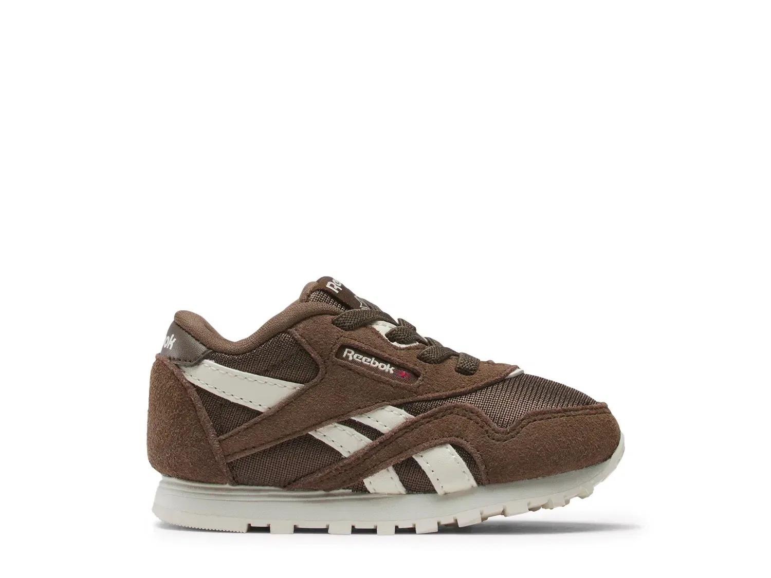 Кроссовки CL Nylon, Reebok, темно-коричневый