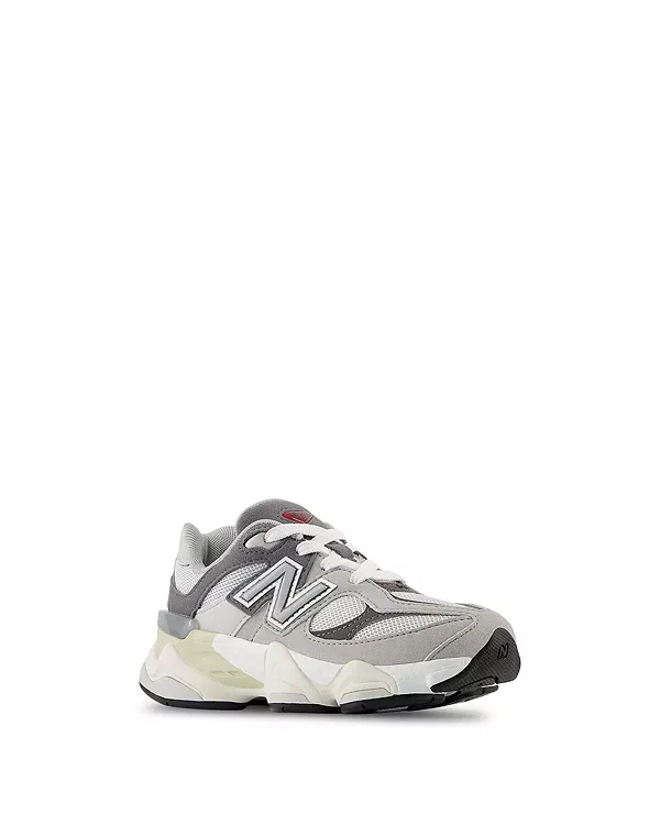 Детские кроссовки для мальчиков на шнуровке 9060 New Balance, Raincloud