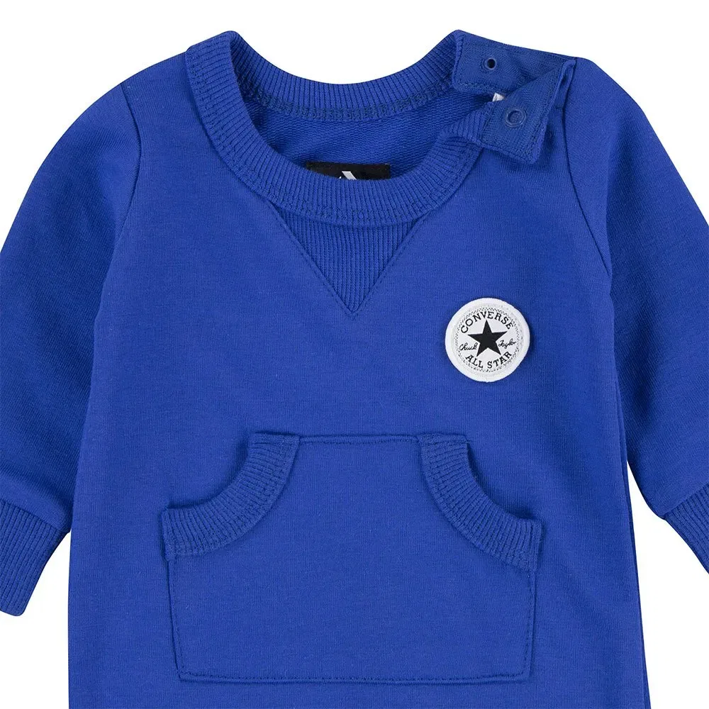 Комбинезон Converse Kids Lil Chuck, синий — фото 3