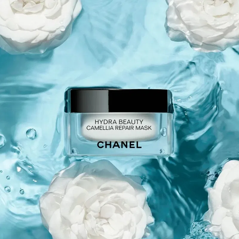 Женская маска для лица с камелией CHANEL, 50 г, Camellia Nourishing Repairing, CHANEL, White — фото 3