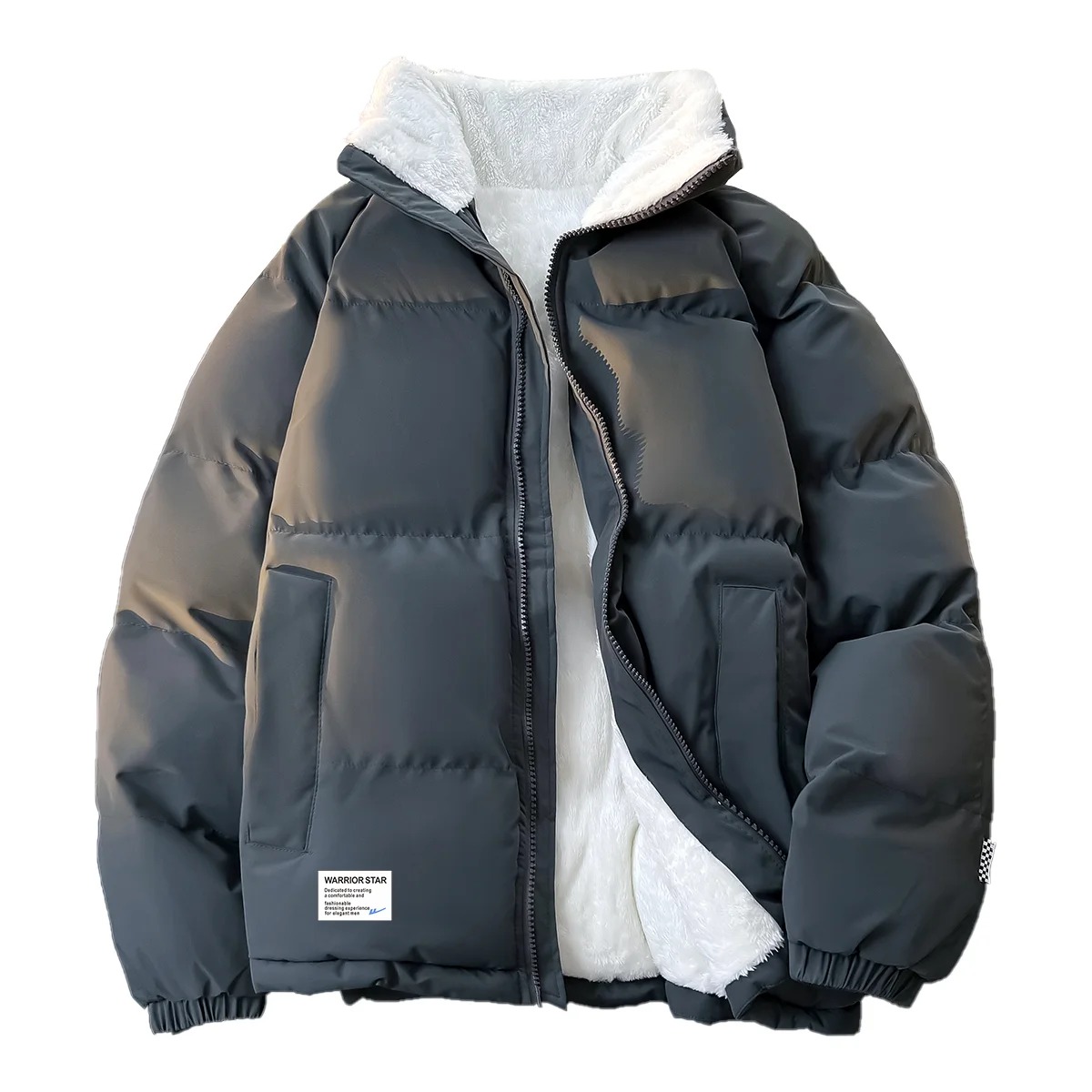 

Куртка Warrior Puffer Unisex, темно-серый