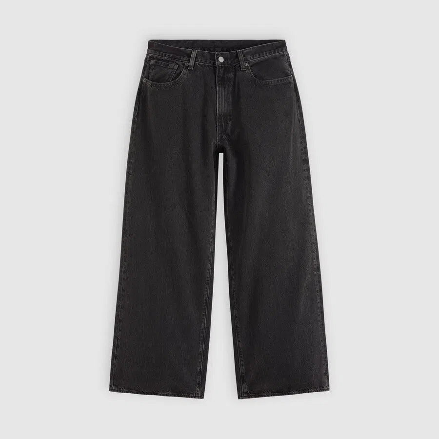 Джинсы LEVI'S Baggy Jeans 'Baggy Wide Leg' из черного денима — фото 3