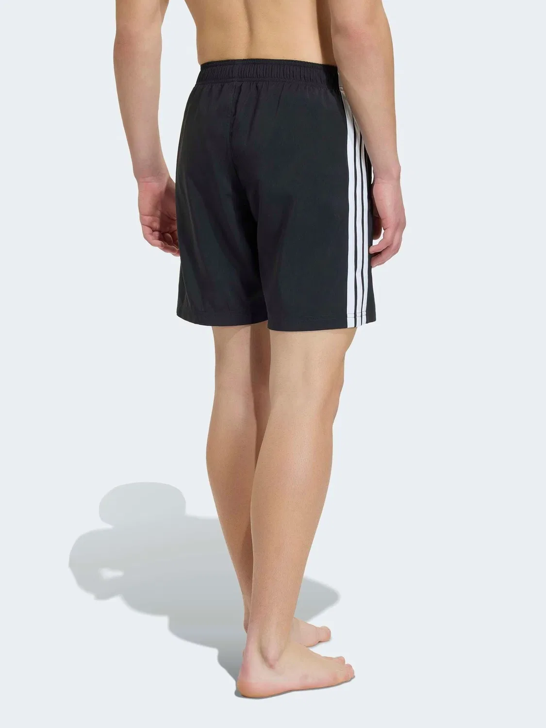 Плавки, 8-дюймовая длина adidas 3 Stripes adidas, черный — фото 2
