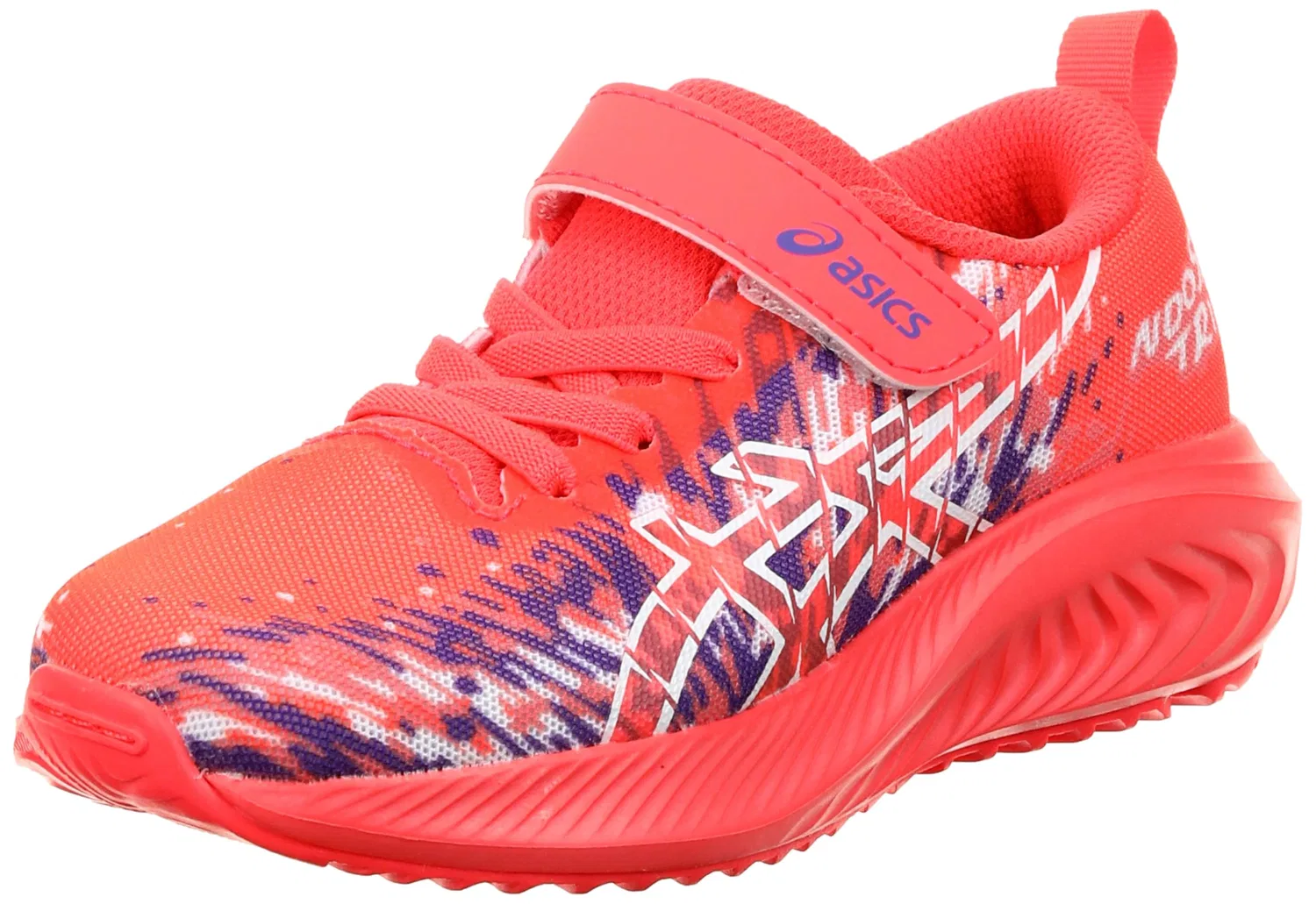 Детские кроссовки для мальчиков с принтом Gel-noosa Tri 16 PS ASICS, Flash Red White