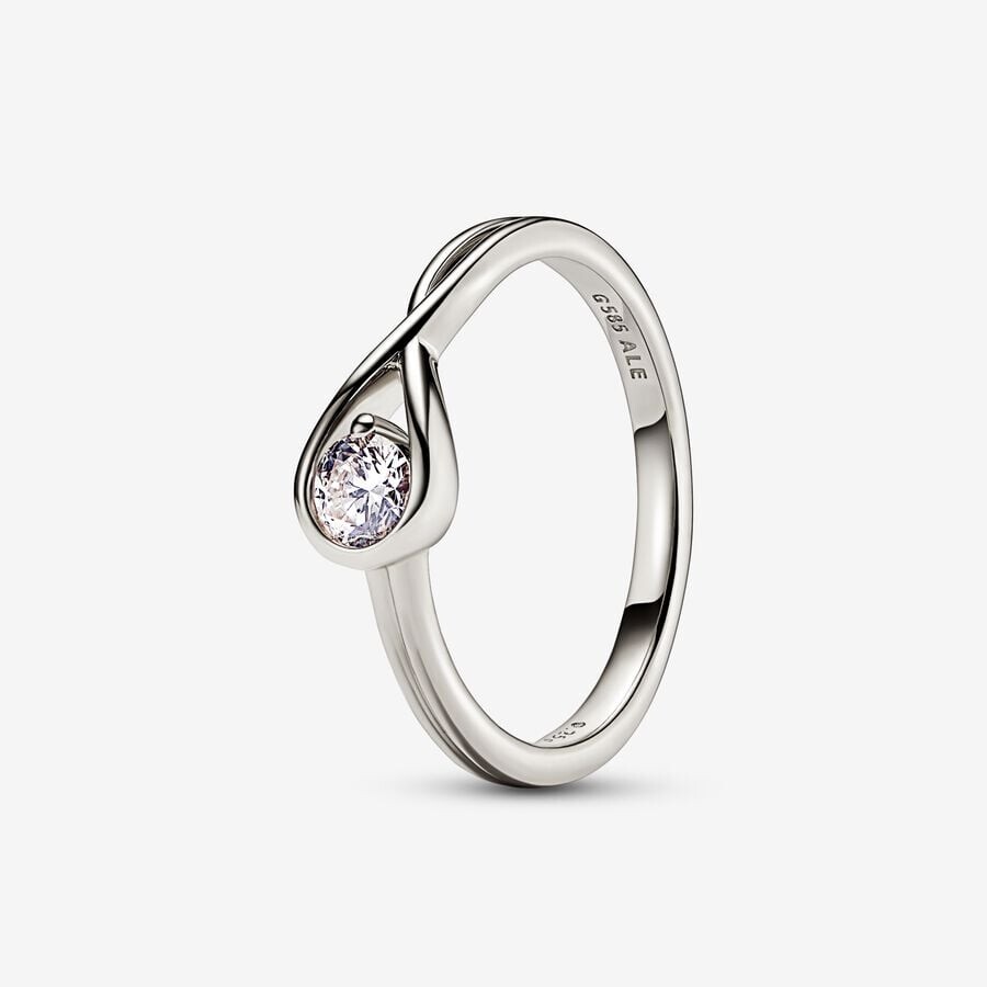 

Кольцо Pandora Infinite Lab-Grown Diamond, 0,25 карат, белое золото/бриллиант