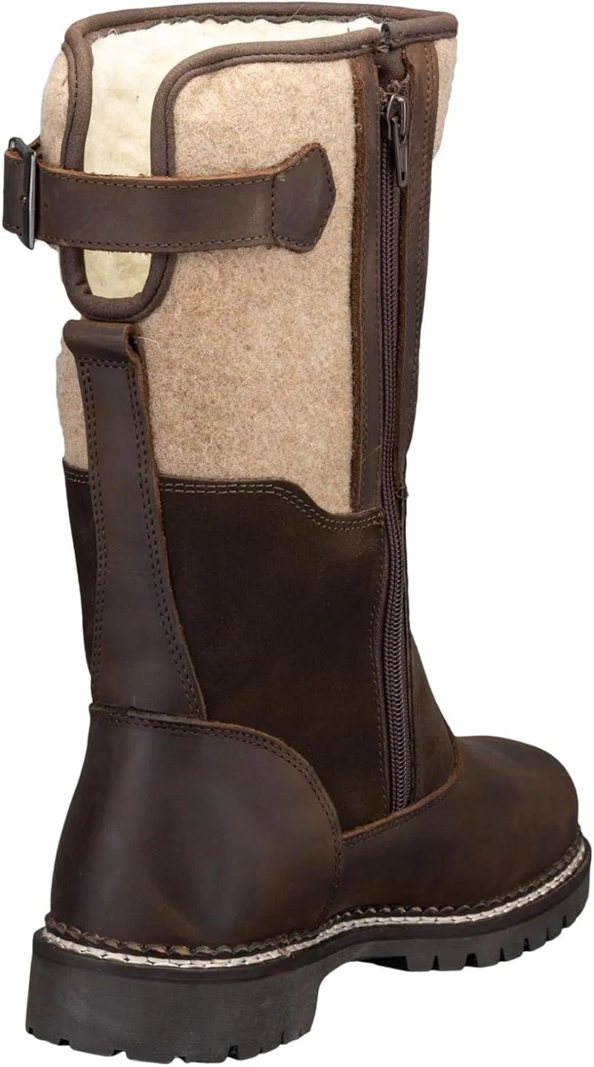 Снежные ботинки Brütting Unisex Carezza, Brown — фото 4