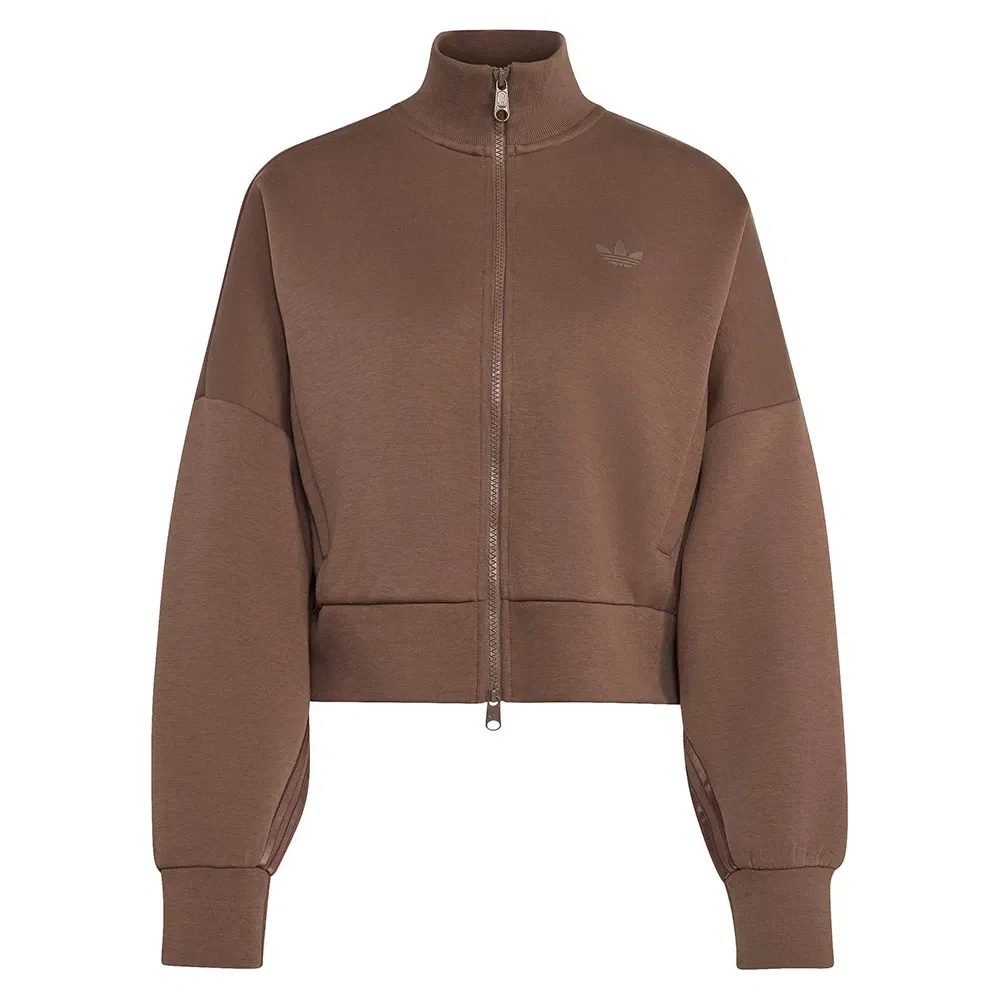 Женский свитшот оверсайз Spacer Track Adidas Originals, Brown — фото 3