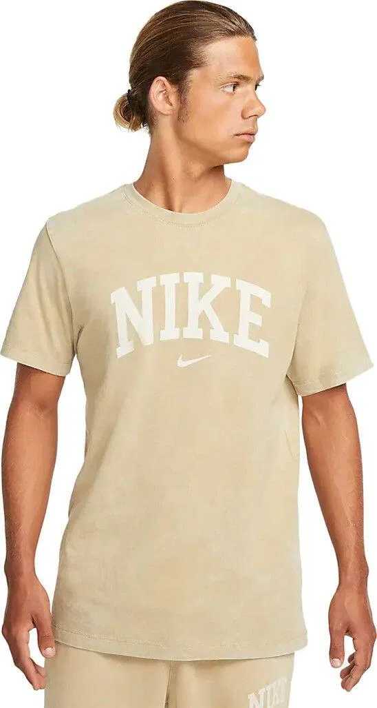 Мужская футболка с принтом Nike Sportswear Retro, Beige