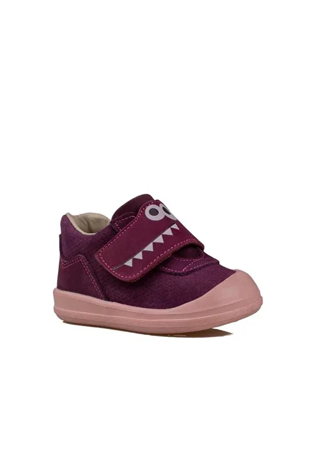 Детские ботинки для девочек из кожи Trend Adımlar, Purple