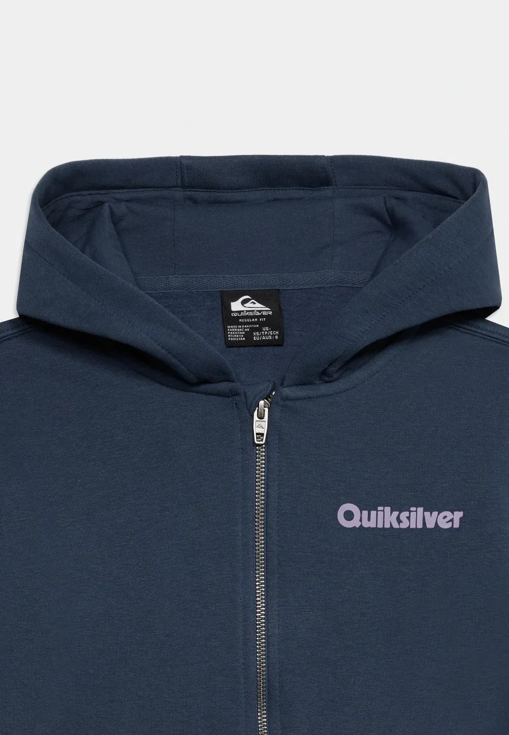 Толстовка на молнии Quiksilver, Dark Denim — фото 4