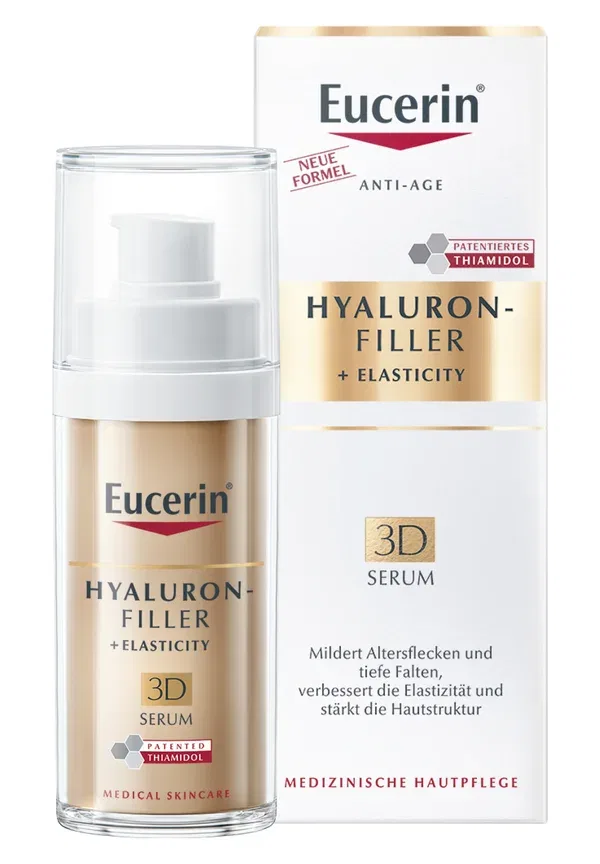Гиалурон-филлер + эластичность 3d сыворотка - anti age faltencreme - сыворотка 30 мл Eucerin