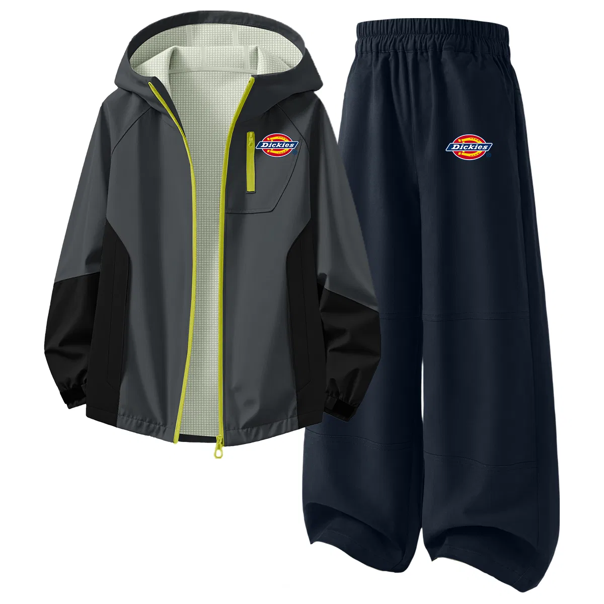 Детский спортивный костюм с капюшоном Dickies, Silicone Standard K Night Navigation Blue/Silicone Standard K Navy Blue — фото 4