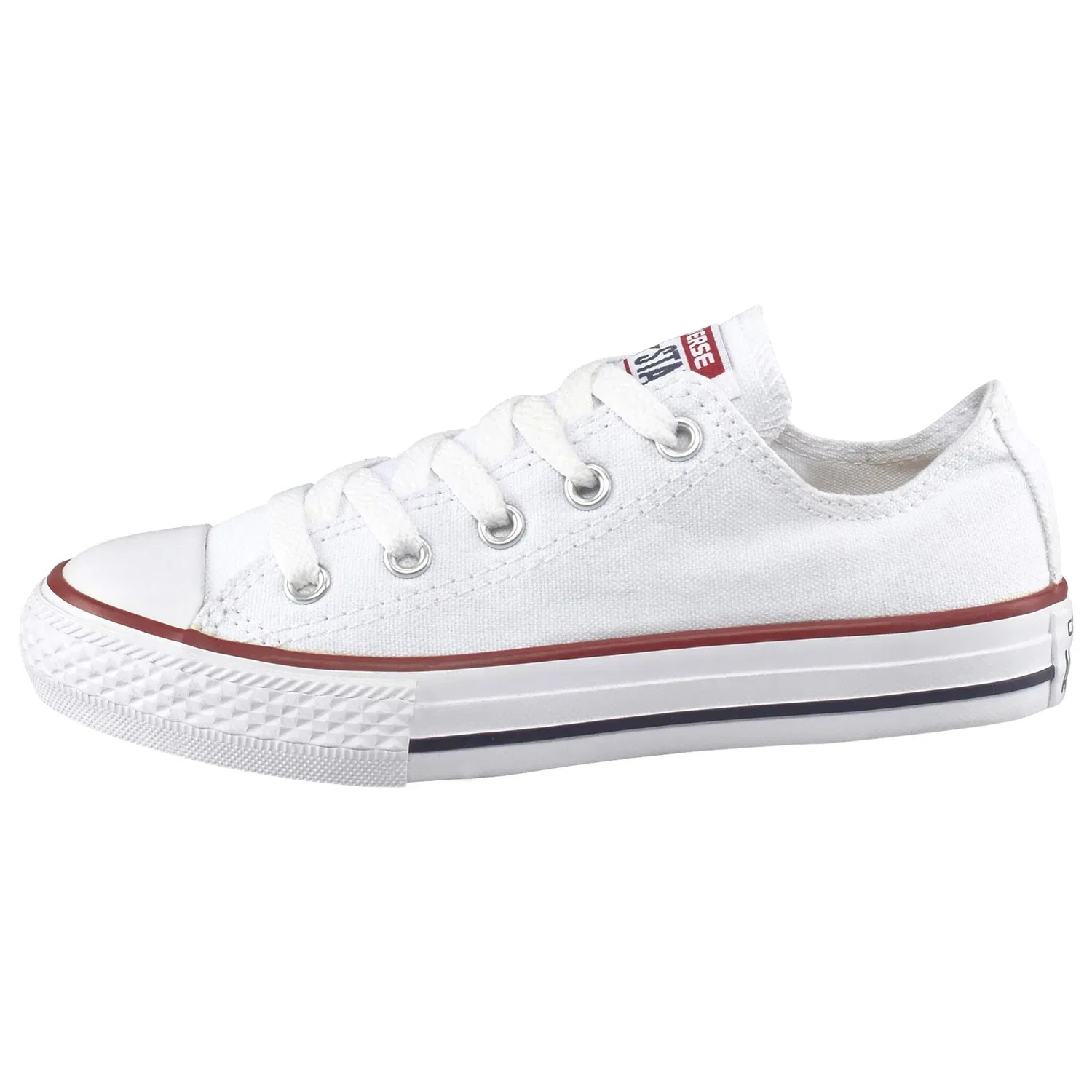 Детские кеды с пятикратной шнуровкой Converse, White — фото 3