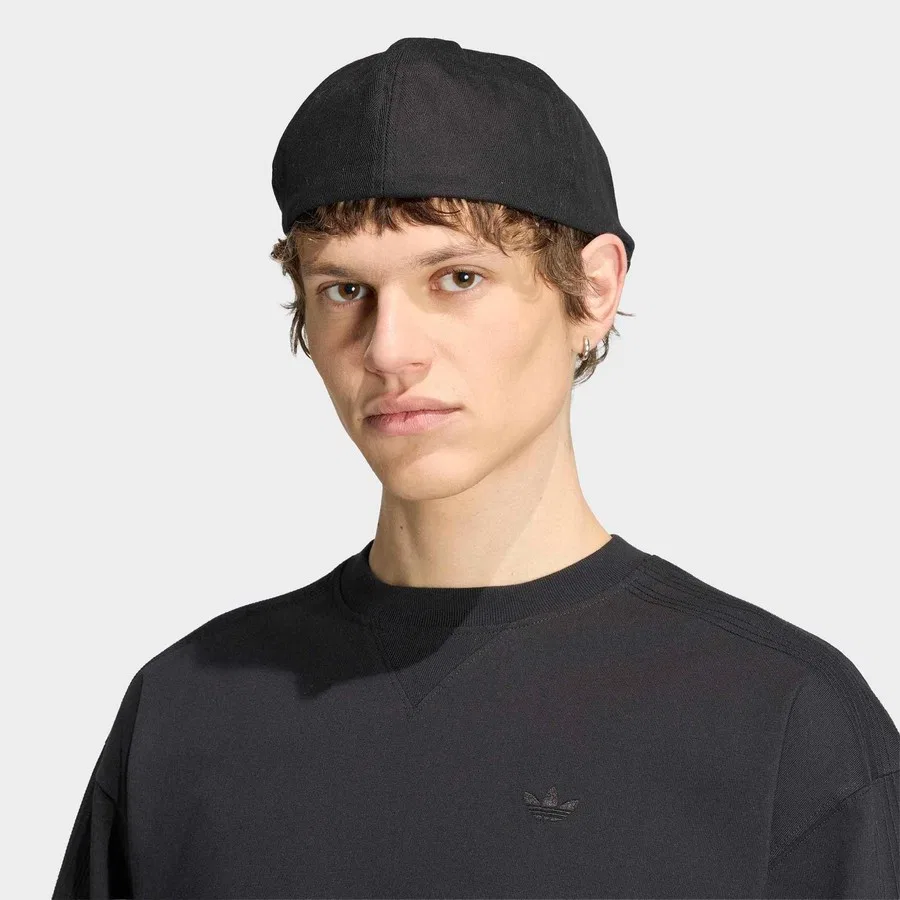Футболка с коротким рукавом Premium Essentials adidas, Черный — фото 4