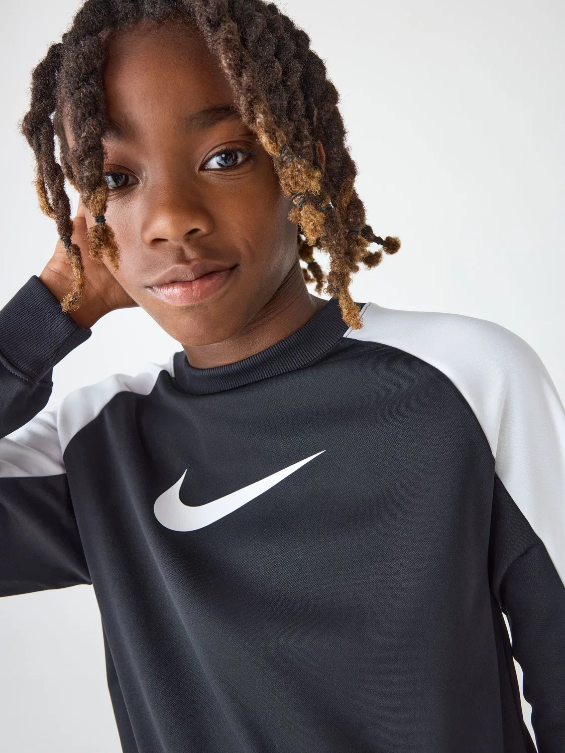 Спортивный костюм Nike Dri-FIT Poly Crew, Black — фото 4