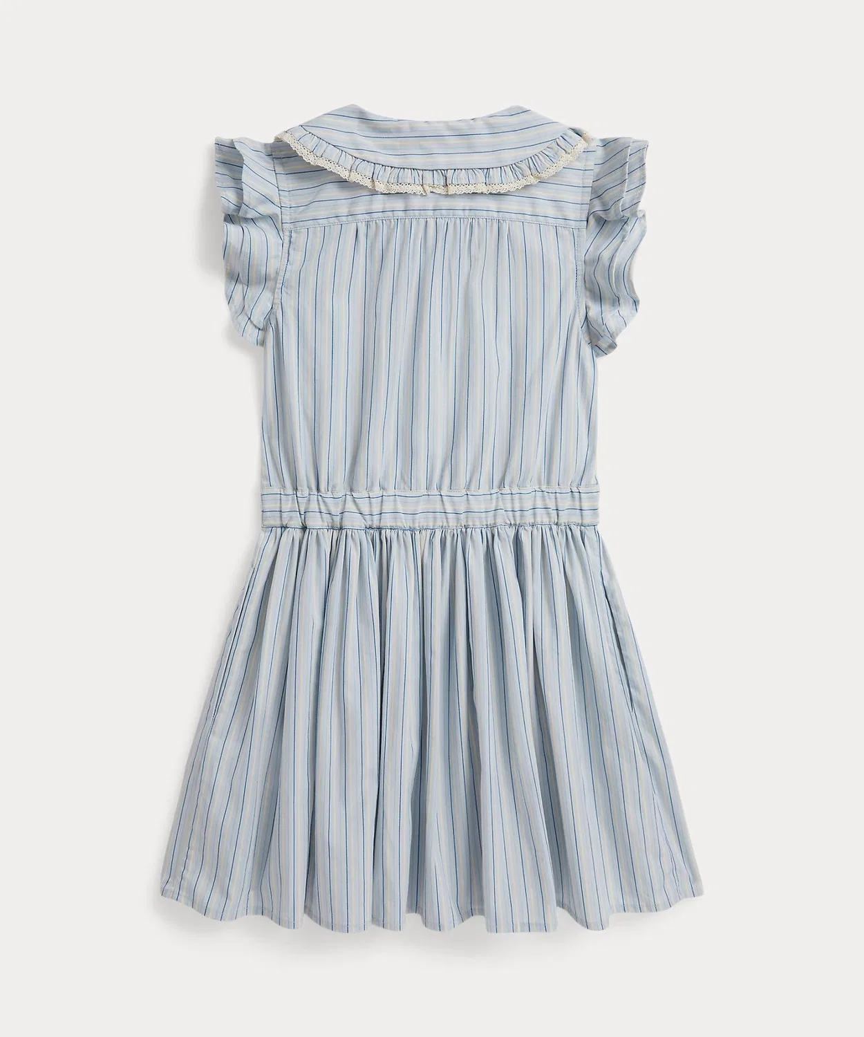 Детское платье-рубашка из хлопка с принтом Polo Ralph Lauren Childrenswear, Multi — фото 2