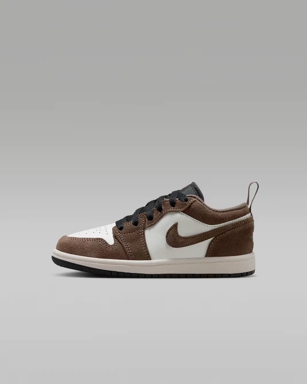 Детские кроссовки Jordan 1 Low, Palomino/Phantom/Sail/Black