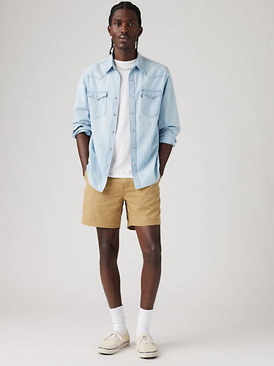 

Мужские шорты Levi's XX Chino Authentic 6", цвет British Khaki - Brown