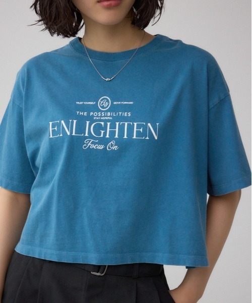 

Футболка с принтом, бренд AZUL BY MOUSSY, цвет темно-синий