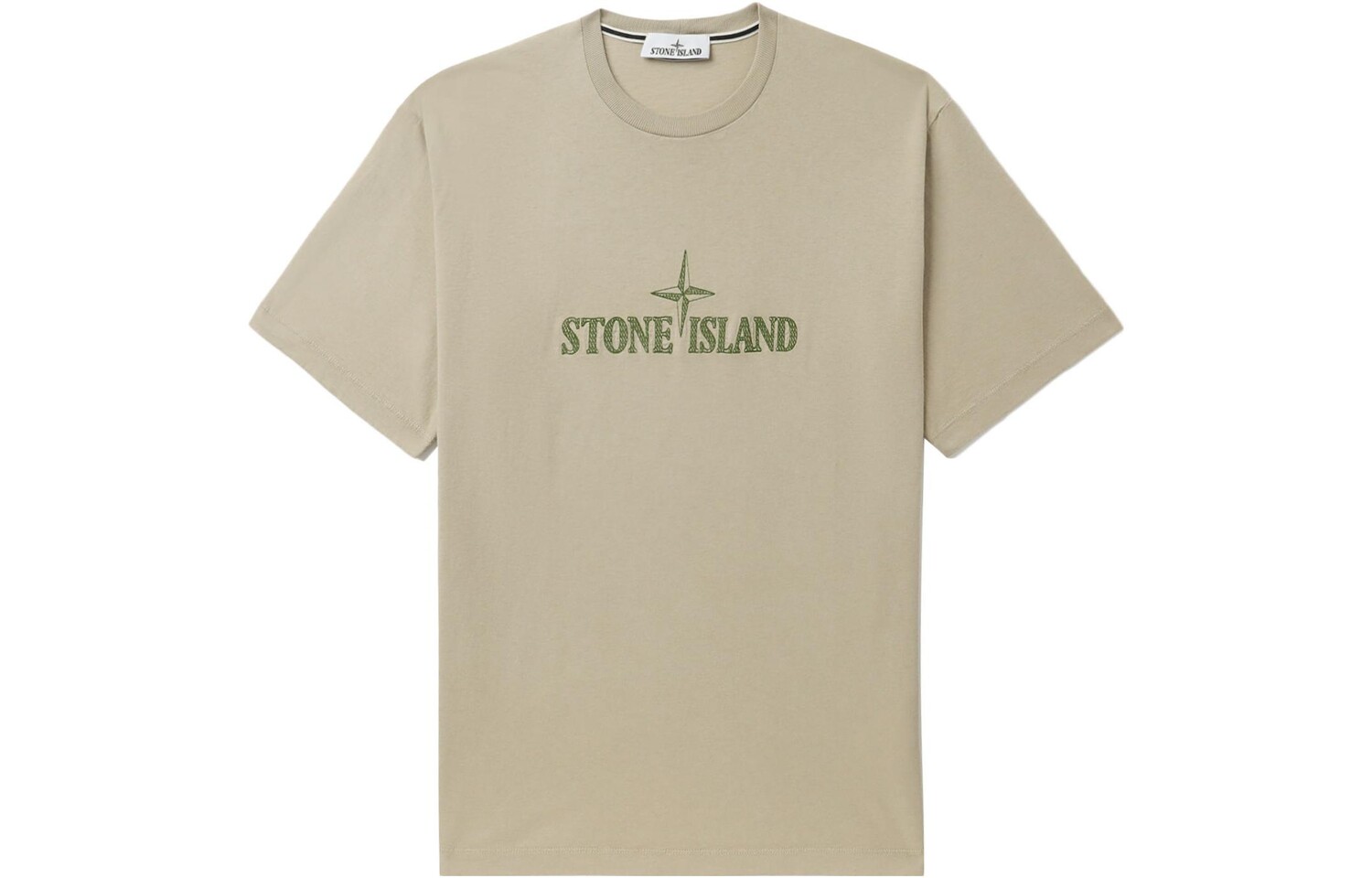 

Футболка мужская светло-серая Stone Island, серый