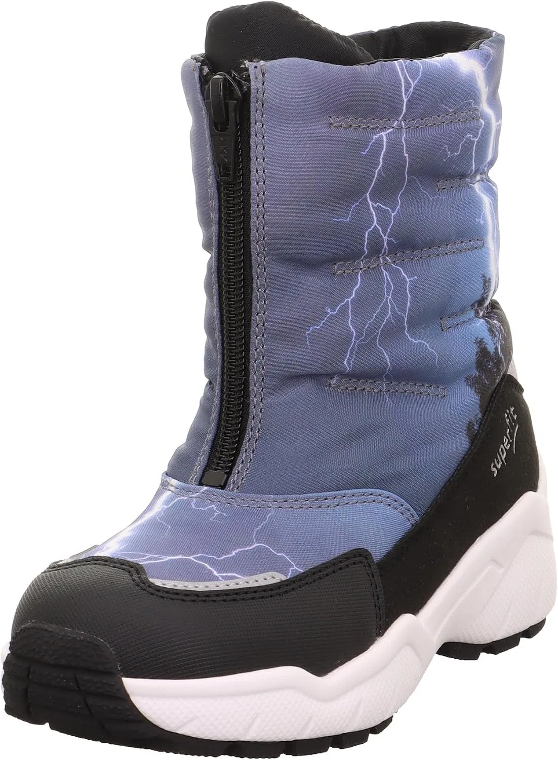 Детские ботинки зимние Modern Snow Boot Superfit, Black Blue