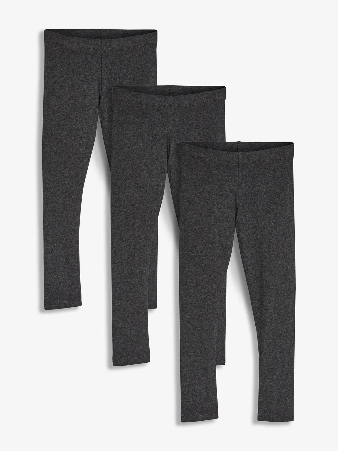 Леггинсы 3 шт. Regular Fit Next, угольно-серый