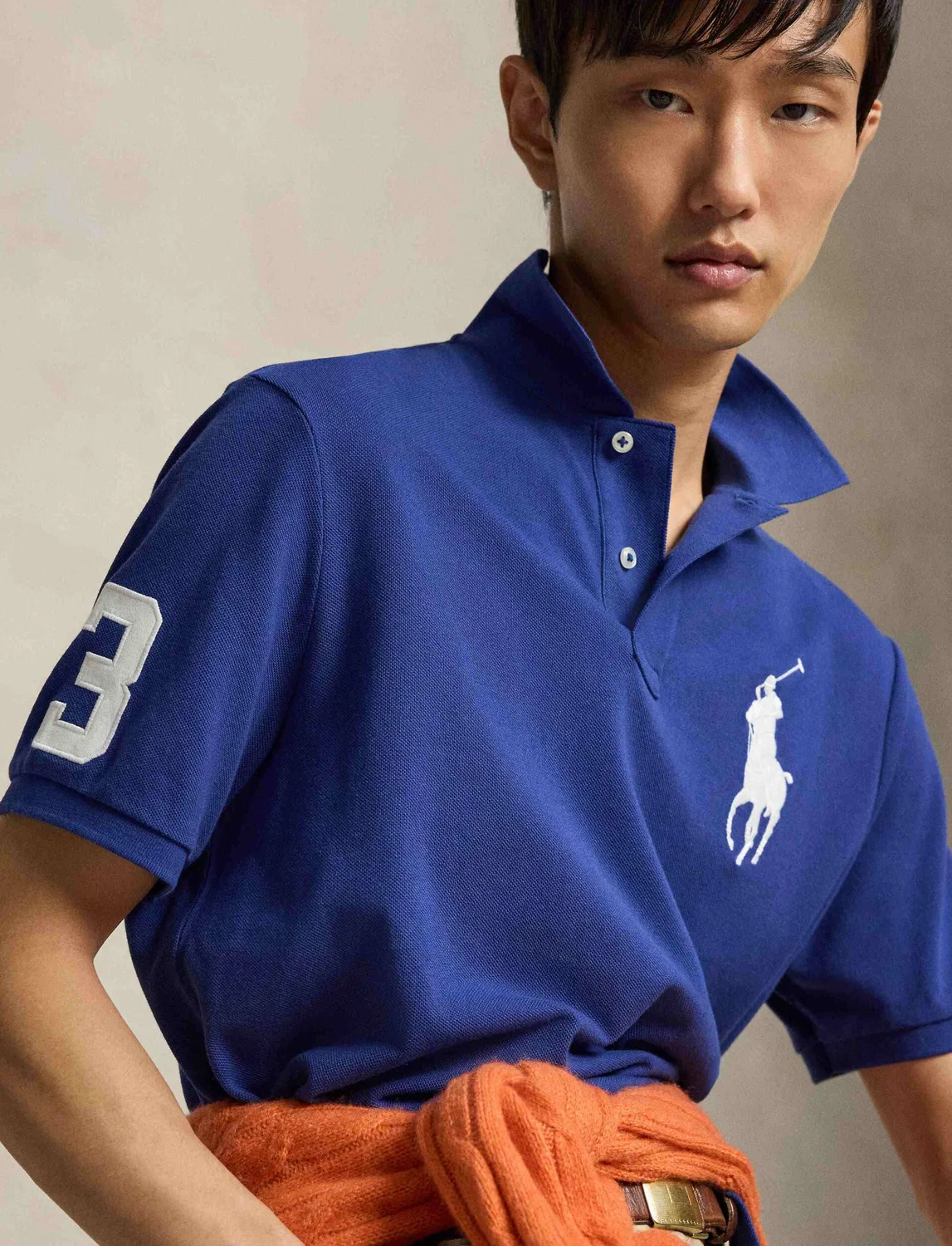Поло с коротким рукавом Polo Ralph Lauren, Blu — фото 4