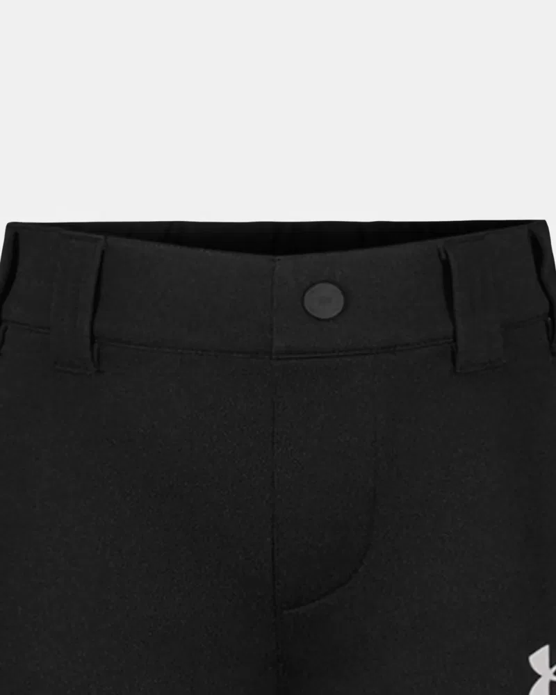 Брюки для бейсбола 68,5 см с влагоотводящей тканью UA Baseball UnderArmour, Black/Metallic Silver — фото 2