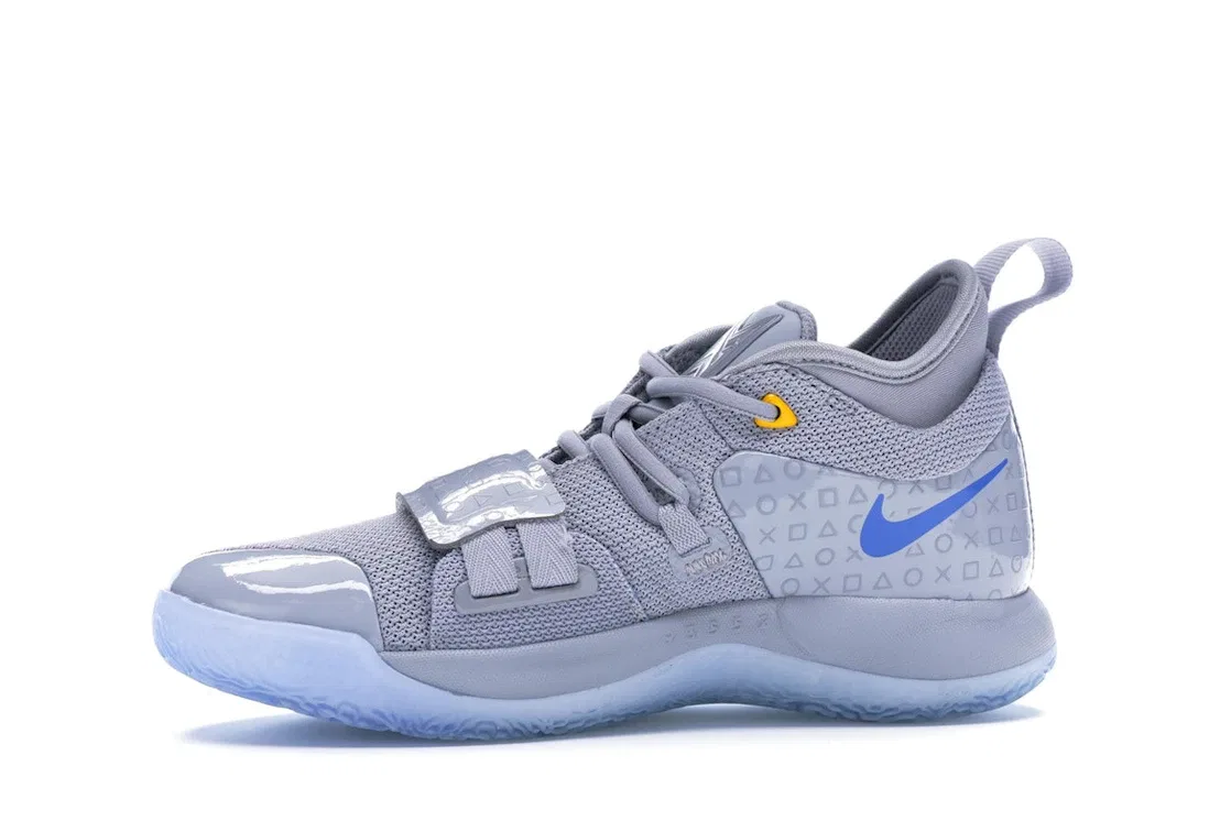 Детские кроссовки для мальчиков баскетбольные Nike PG 2.5, Wolf Grey/Multi-Color — фото 3