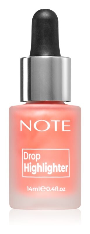 

Жидкий хайлайтер с пипеткой Note Cosmetique Drop Highliter, 01 Pearl Rose 14 мл