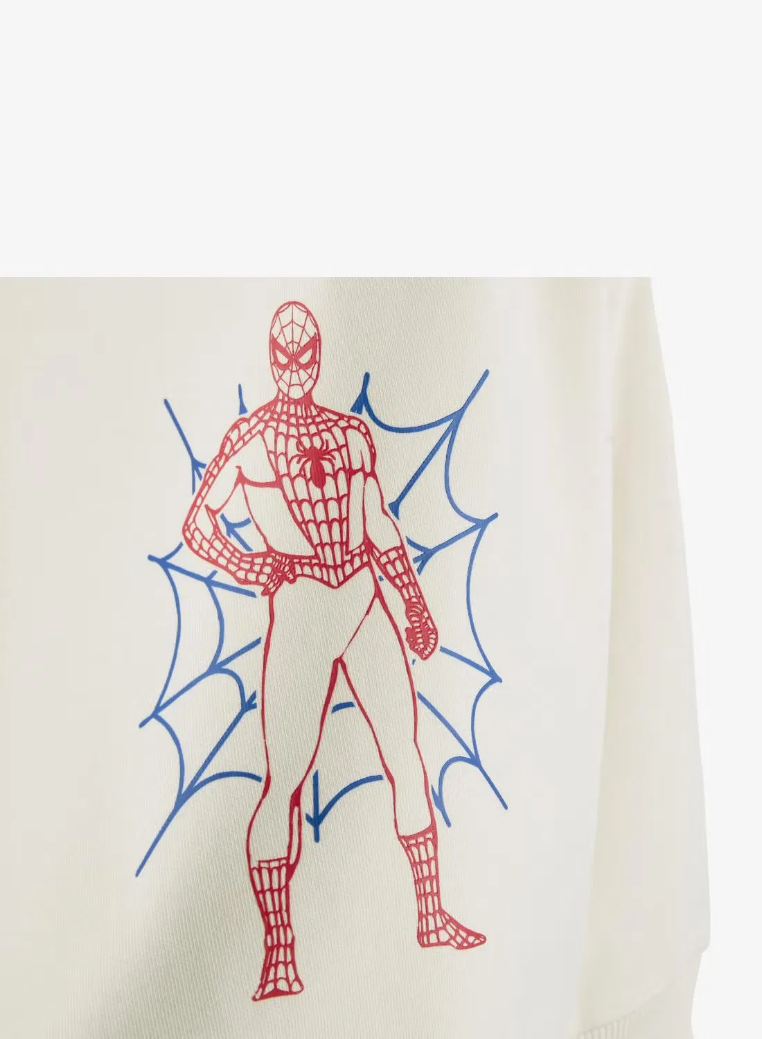 Комплект спортивный с принтом Marvel Spider-Man Adidas, белый — фото 4