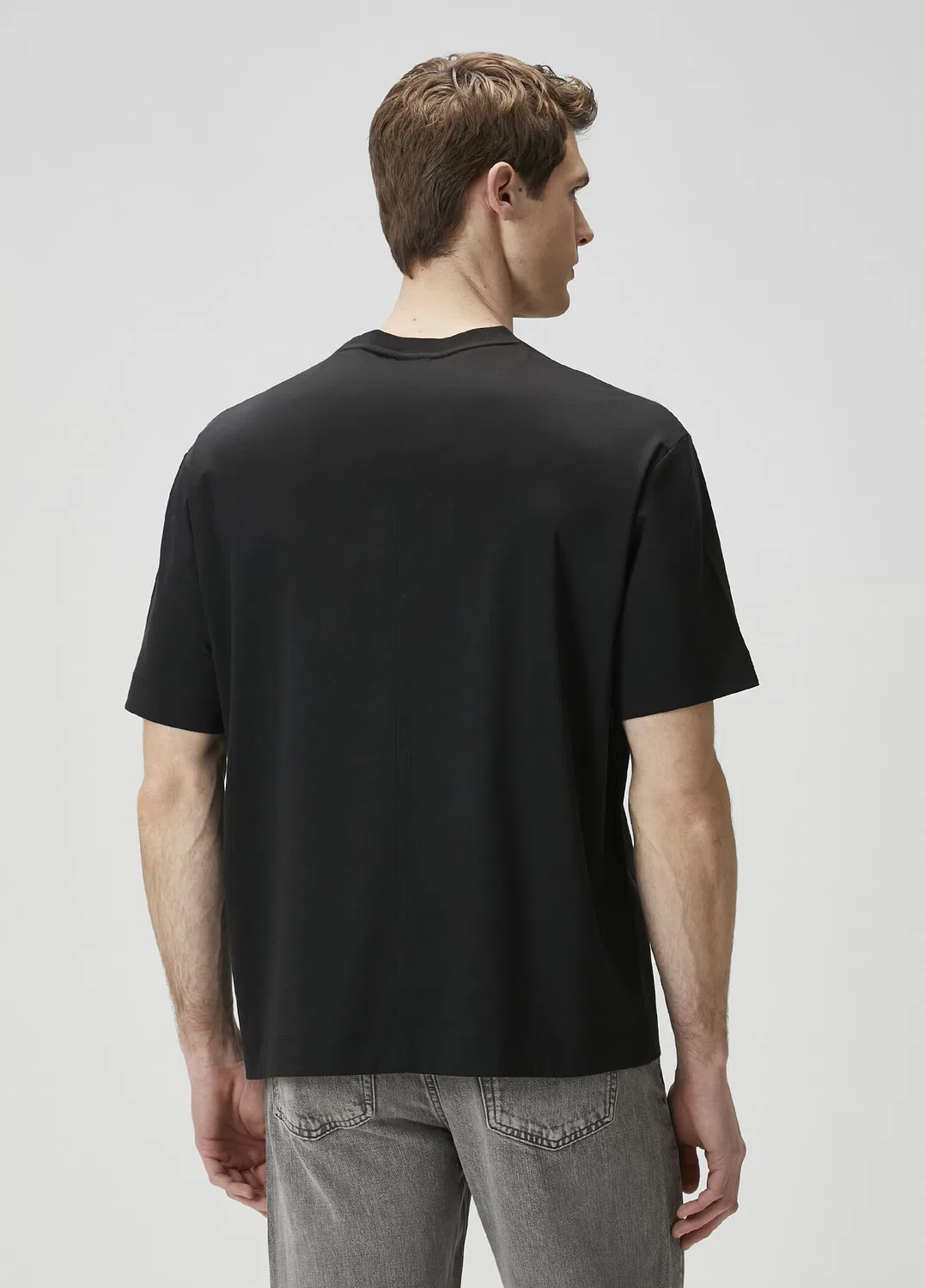 Футболка Relaxed Premium Calvin Klein, black — фото 4