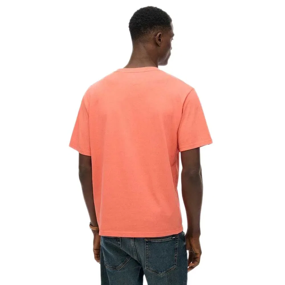 Футболка свободного кроя Superdry Essentials Relaxed Fit, оранжевый — фото 2