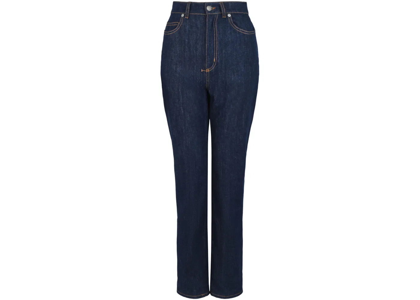 Женские джинсы прямого кроя Alexander McQueen, Blue Jean