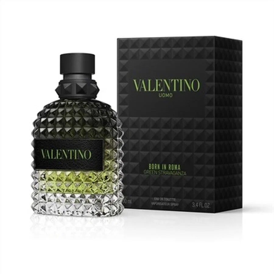 Туалетная вода Valentino Uomo Born In Roma Green Stravaganza, 100 мл