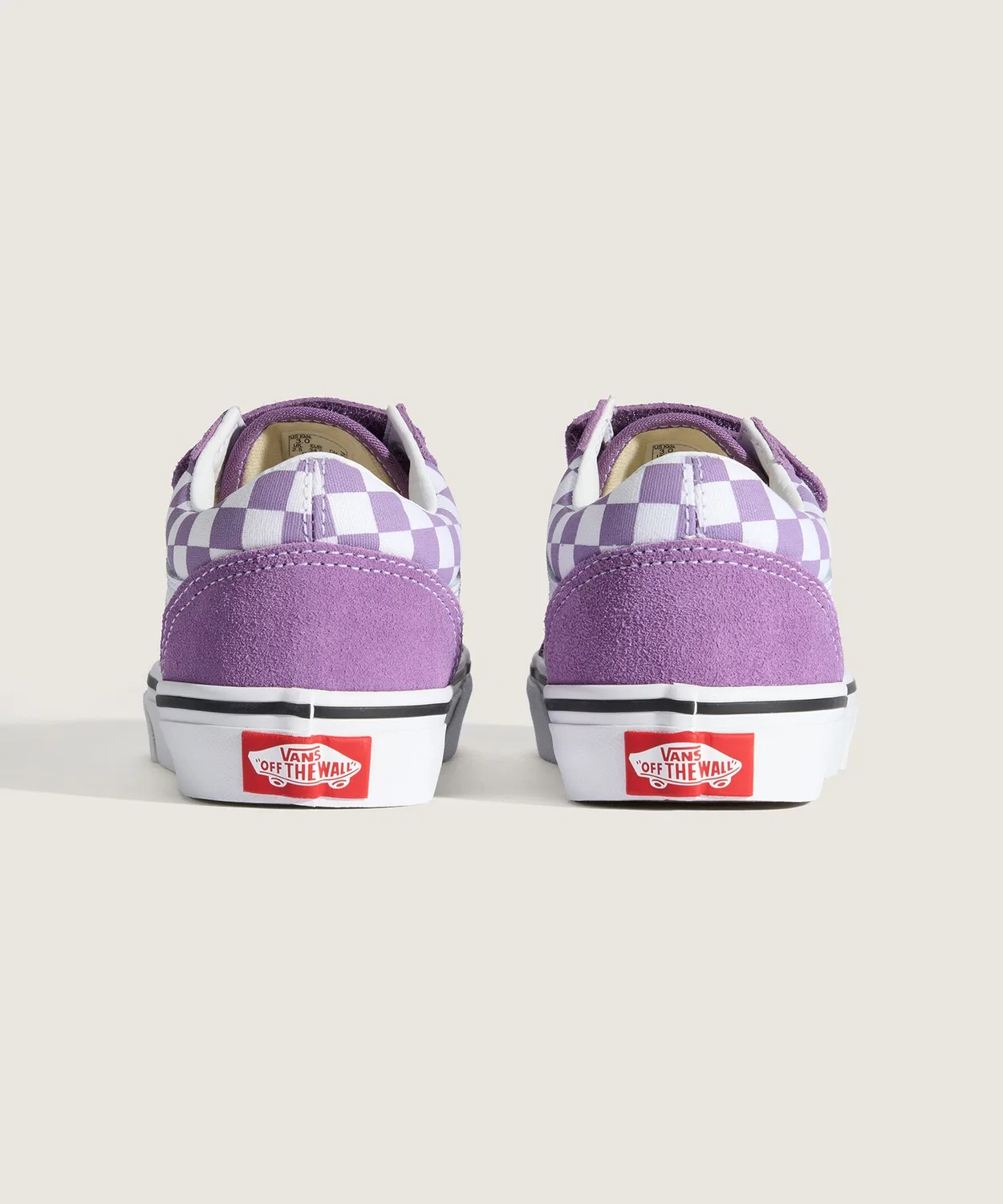 Детские кеды с принтом Old Skool V VANS, Purple — фото 4