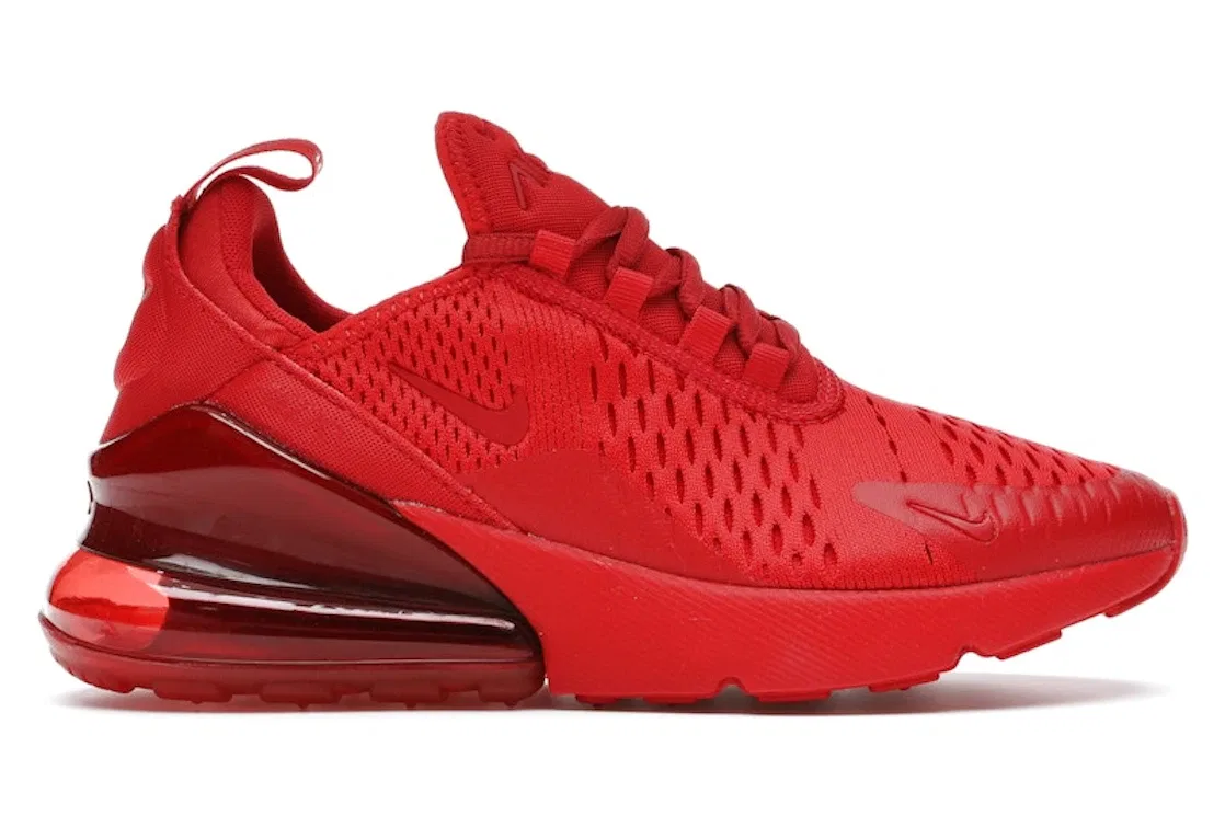 Детские кроссовки Lifestyle с длинным рукавом Nike Air Max 270, University Red/University Red/Black