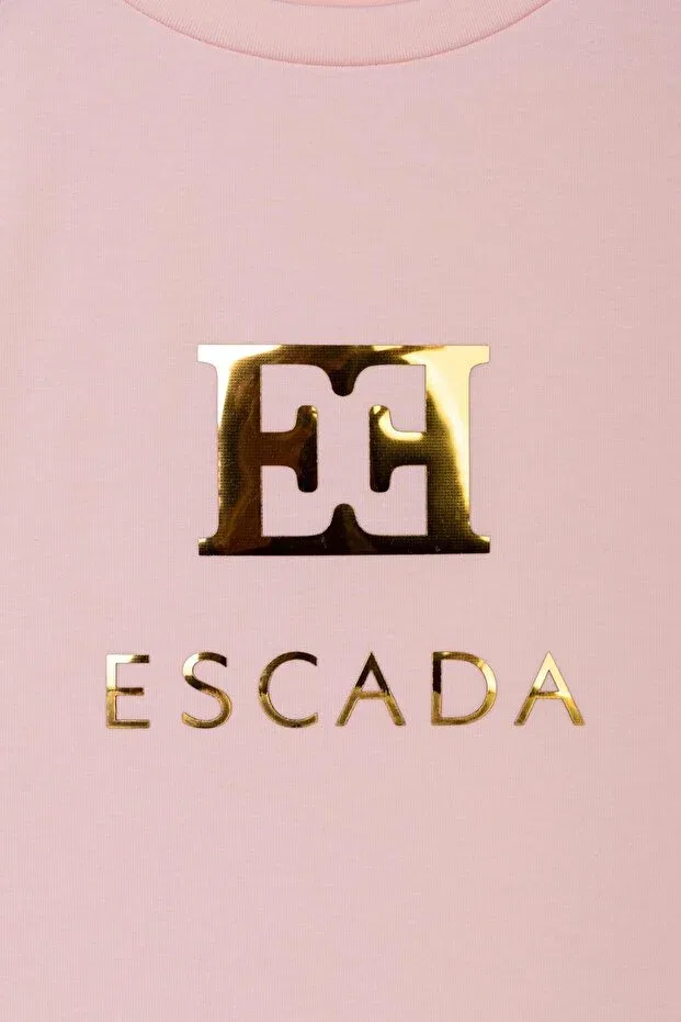 Детская футболка с рюшами без рукавов Escada, Powder — фото 2