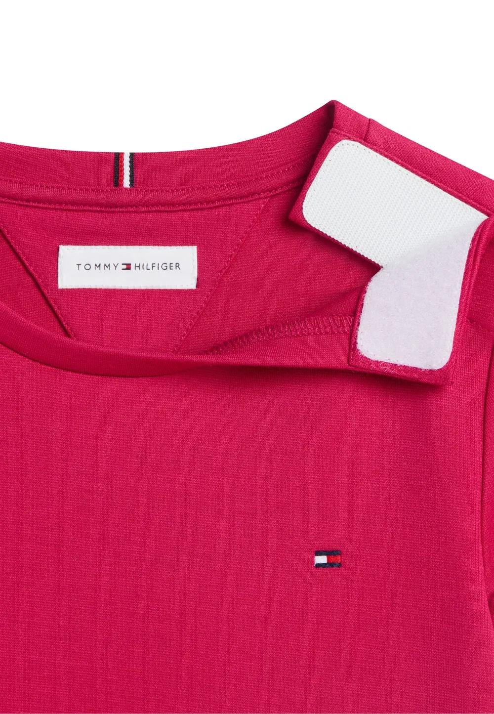 Платье-Скейтер Adp essential ls - повседневное платье Tommy Hilfiger, Blissful Berry — фото 3