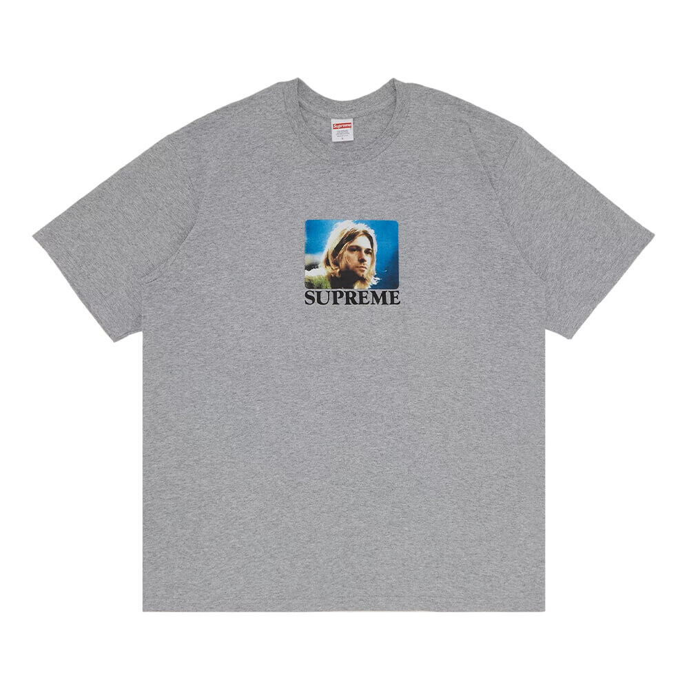 

Футболка Supreme Kurt Cobain, серый