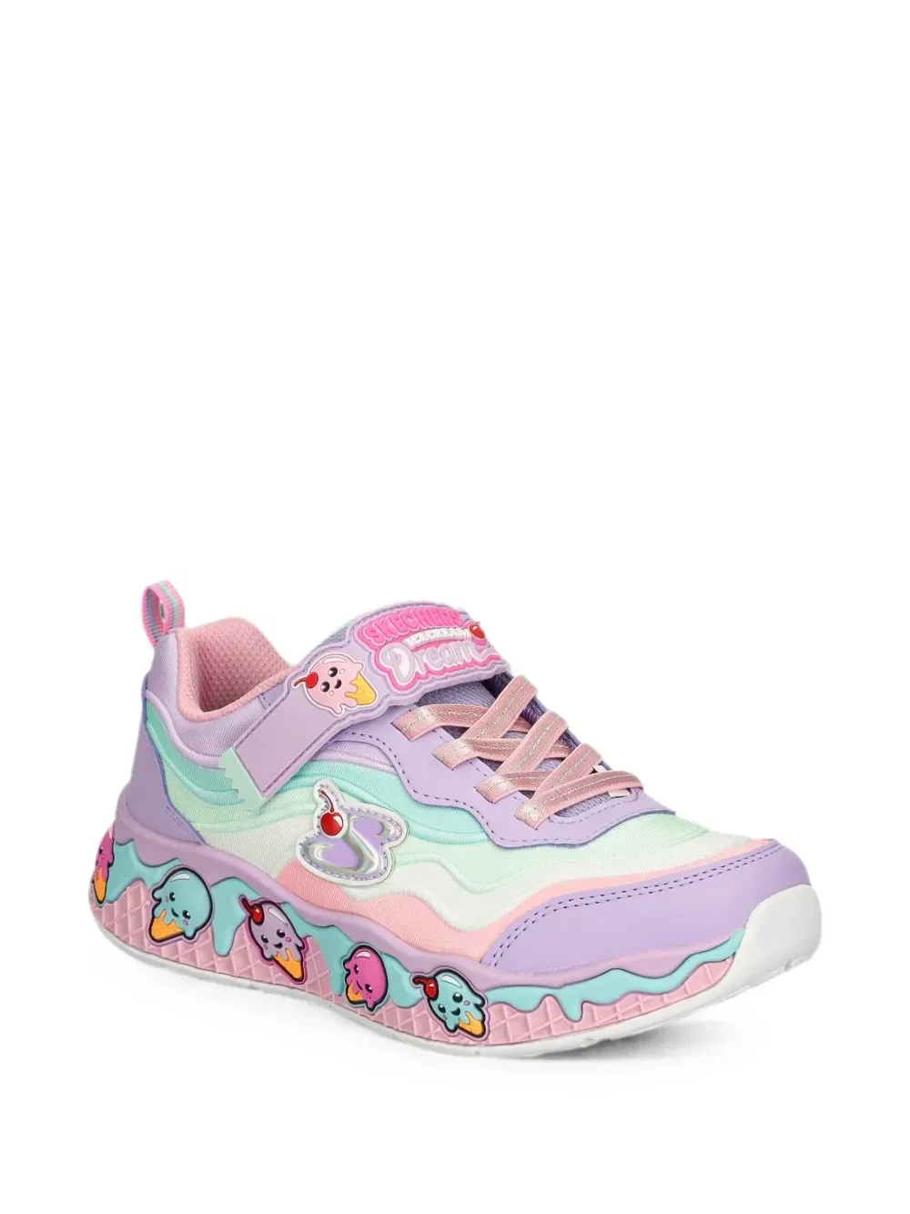 Кроссовки Sundae Sweeties на липучках Skechers, фиолетовый