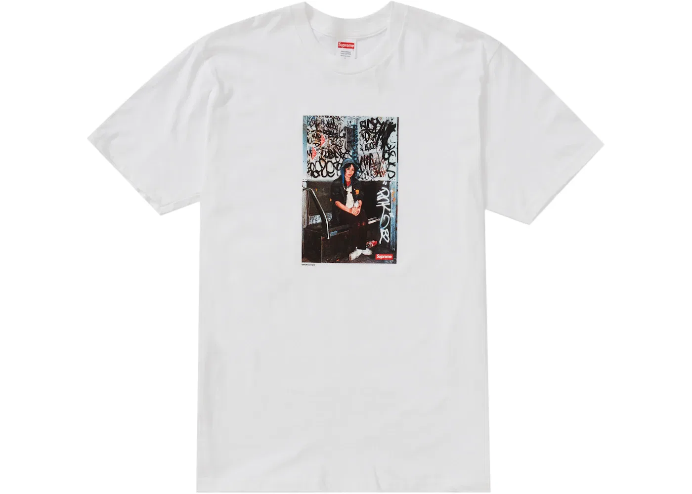 Мужская футболка с принтом Lady Pink Supreme, White