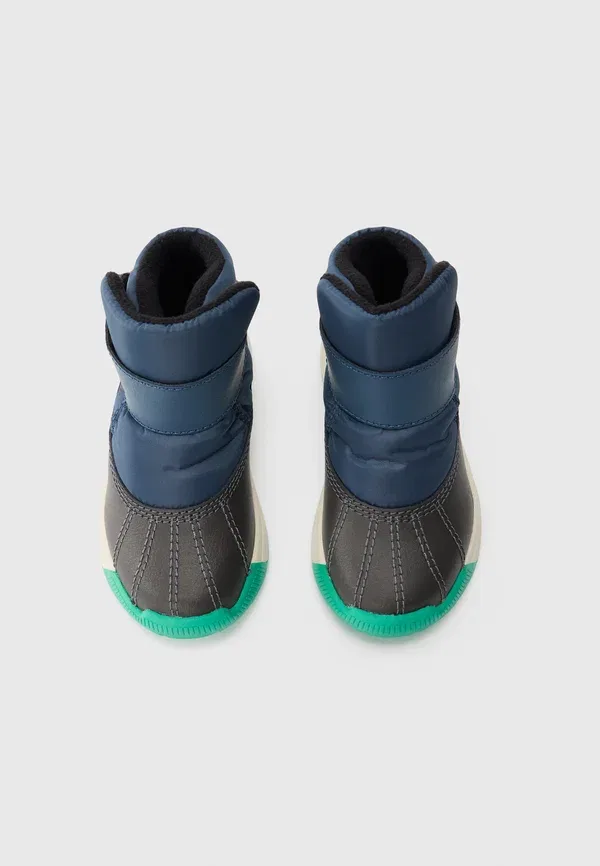 Ботинки водонепроницаемые Whitney iii unisex, Sorel, Uniform Blue, Jet, черный/синий — фото 4