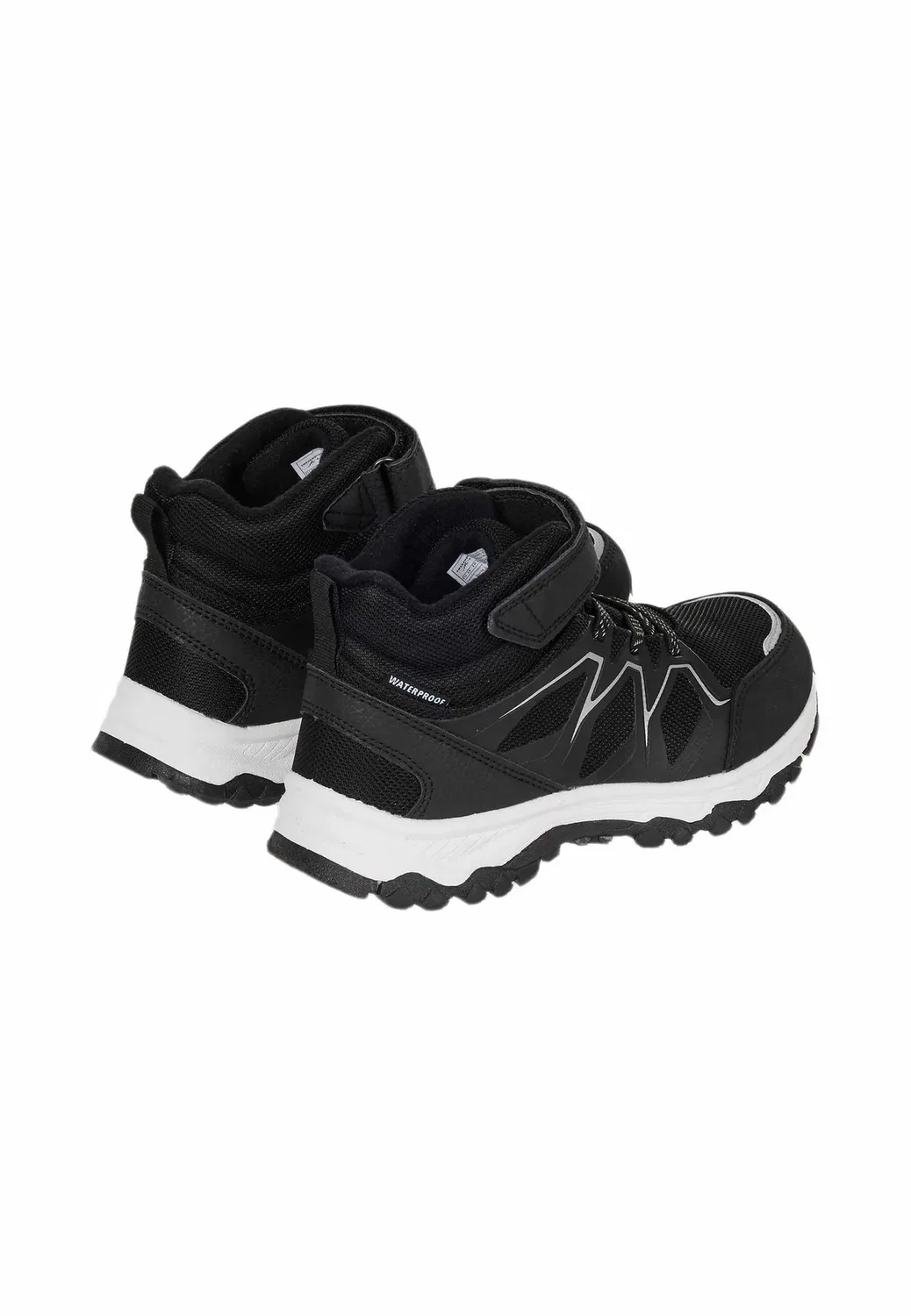 Nordkap mid 1v wp обувь унисекс - походные ботинки Swedemount, Black — фото 3