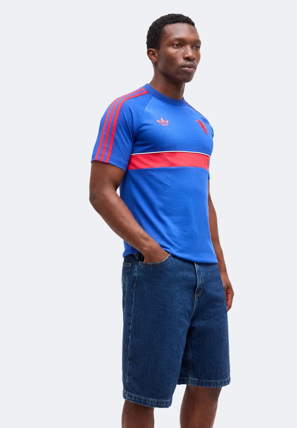 Манчестер Юнайтед - клубная одежда Adidas Originals, Team Royal Blue — фото 4