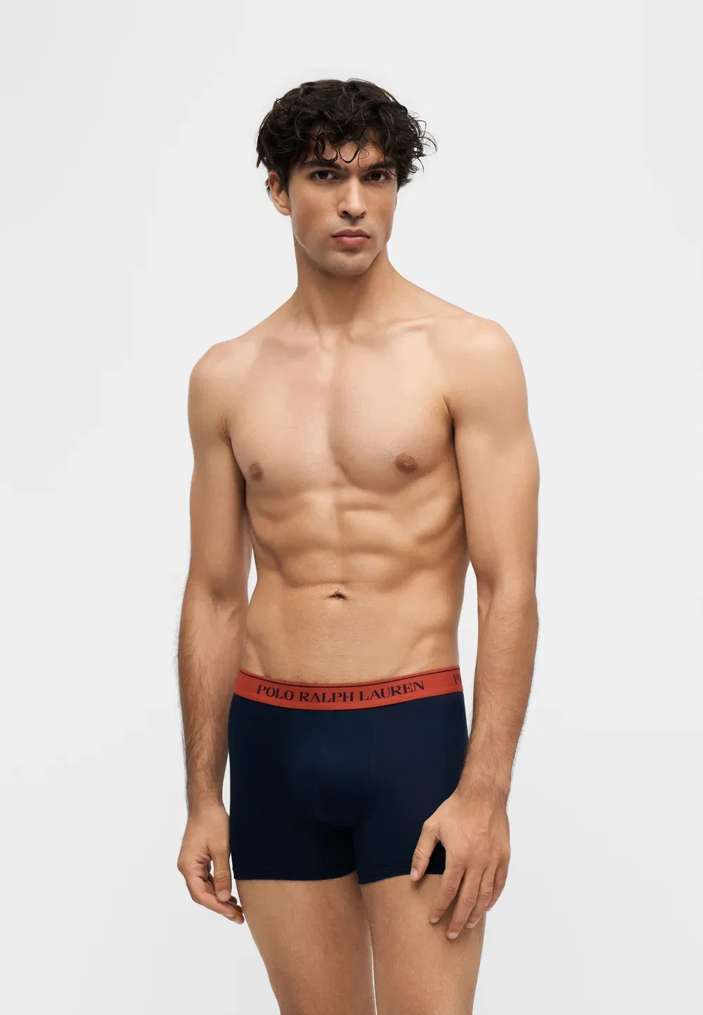 3 шт. - трусы Polo Ralph Lauren, Dark Blue — фото 4