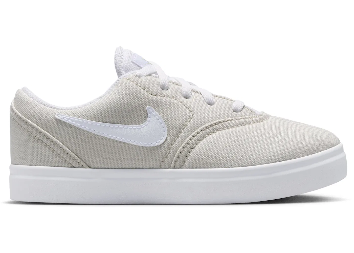 Детские кроссовки с принтом Nike SB Check Canvas Nike, Light Bone/White